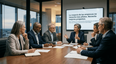 Las 15 preguntas que separan una estrategia de IA de un proyecto con FOMO